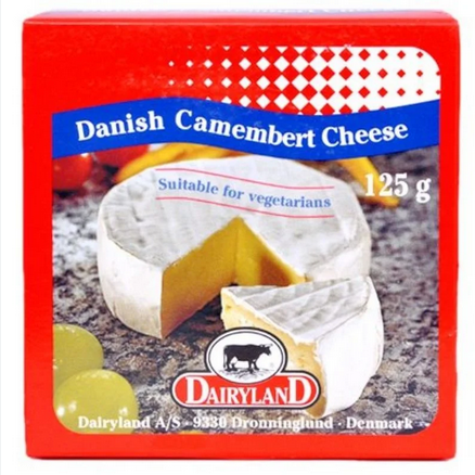 Dairyland Danish Camembert Cheese 125G