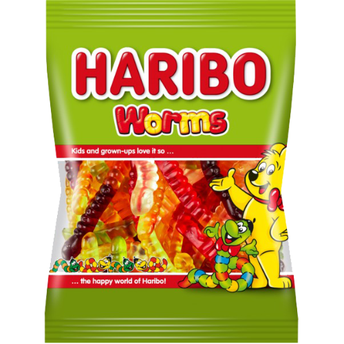 Haribo Worms 160gr