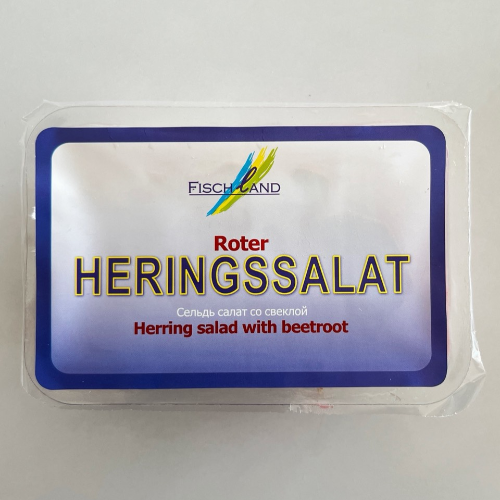 Roter Herings Salat 200g.
