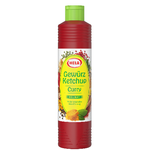 Hela Gewürz Ketchup Curry Delikat 800ml