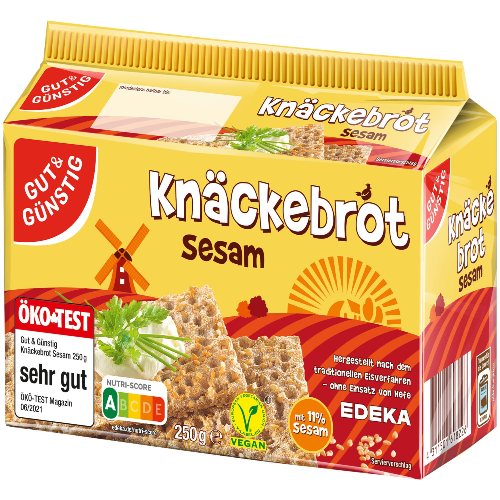 G&G Knäckebrot Sesam 250g