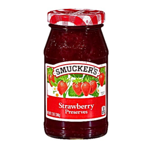 SMUCKER'S Strawberry Preserves Jam 340g.