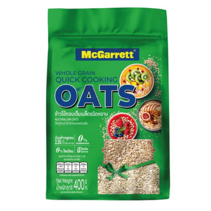 (McGarrett Whole Grain Quick Cooking Oats) 400g.