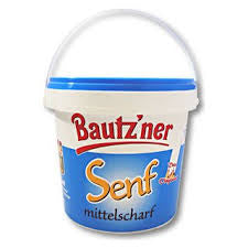 Bautzner Senf 1 kg.