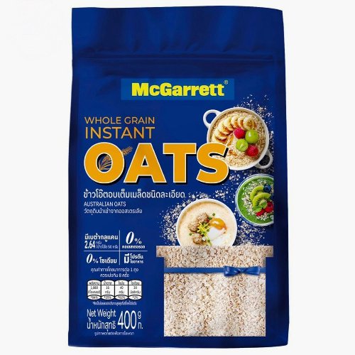 (McGarrett Whole Grain Instant Oats) 400g.